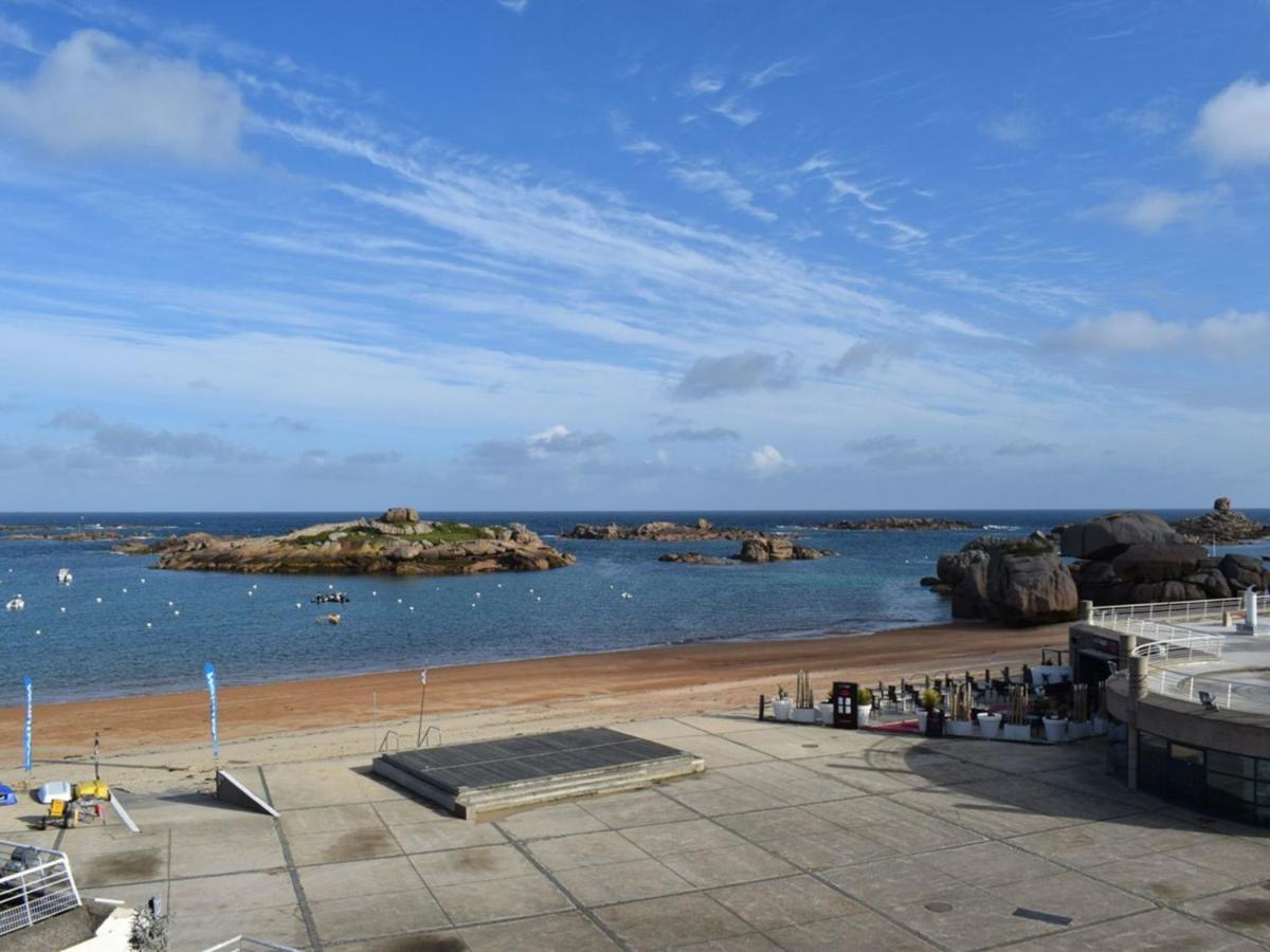 Superbe Appartement Avec Vue Mer Et Parking A Tregastel - Fr-1-368-29 Εξωτερικό φωτογραφία